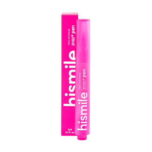 Hismile Pap+ Teeth Whitening Pen Peroxide-Free  Sensitivity Free  Whitening Hard to Reach Places