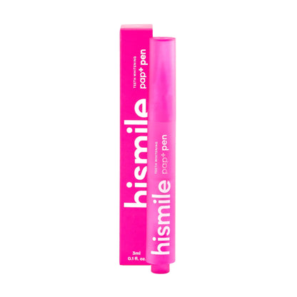 Hismile Pap+ Teeth Whitening Pen Peroxide-Free  Sensitivity Free  Whitening Hard to Reach Places